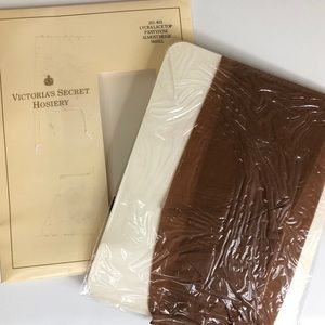 Vintage Victoria’s Secret 1991 Lacetop Pantyhose S